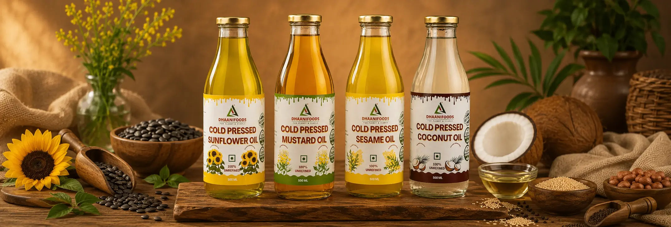 Cold Pressed Oils (Grocery)