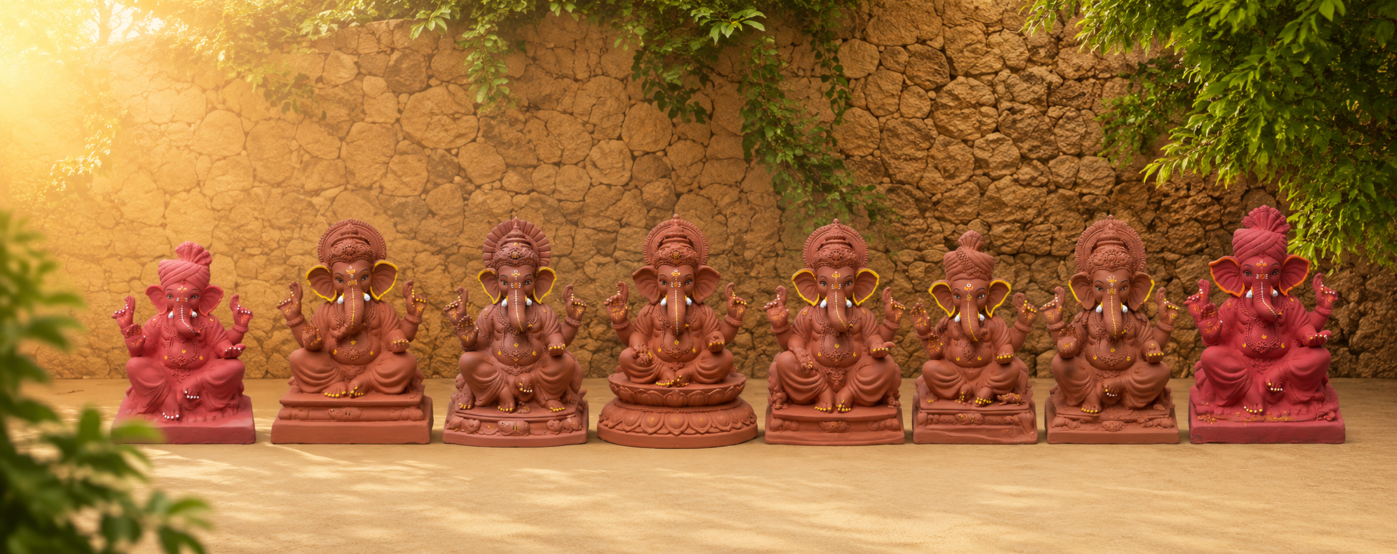 Eco-Friendly Ganpati Idols
