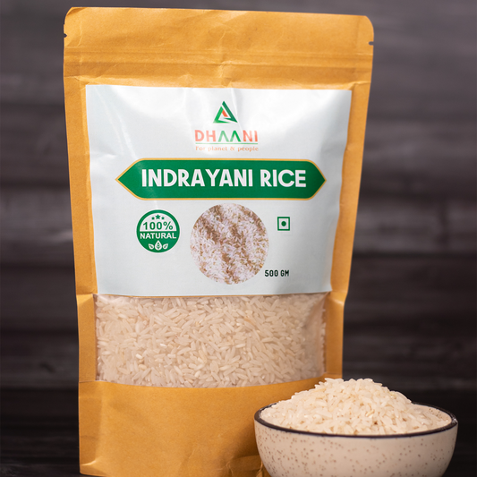 Unpolished Indrayani Rice