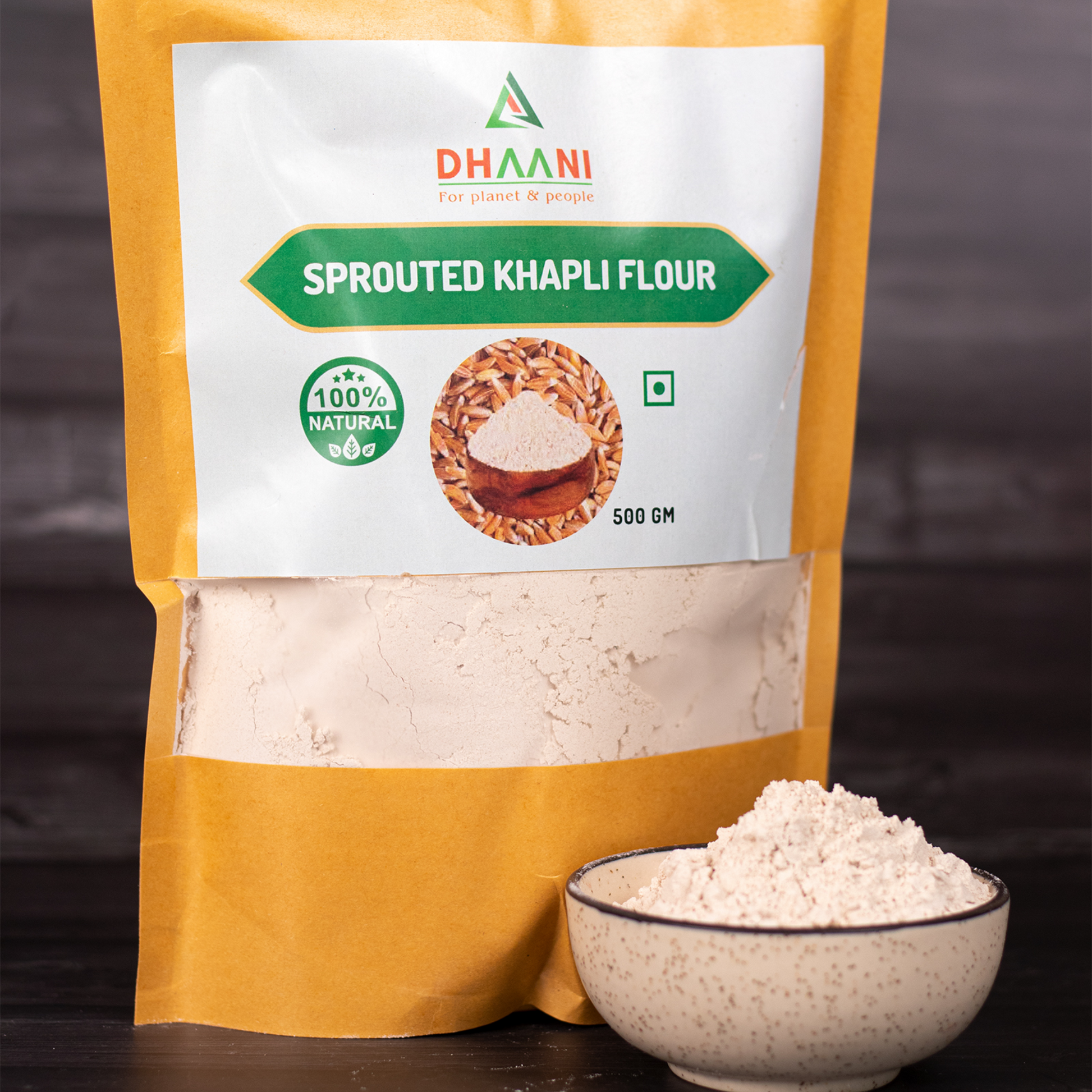 Sprouted Khapli flour