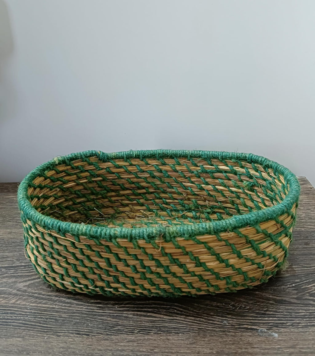 Boat Shape Basket | Handmade Serving & Storage Basket