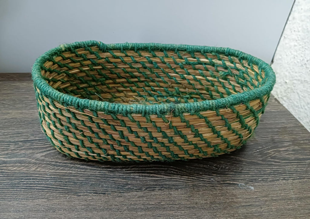 Boat Shape Basket | Handmade Serving & Storage Basket
