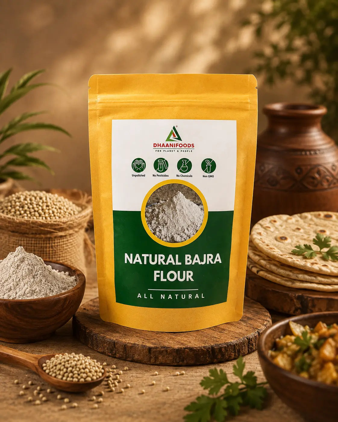 Bajra Flour | Nutritious & Gluten-Free Millet Atta