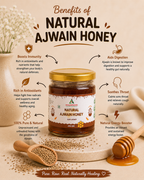 Natural Ajwain Honey – Pure Raw Ajwain Honey | Herbal & Immunity Support