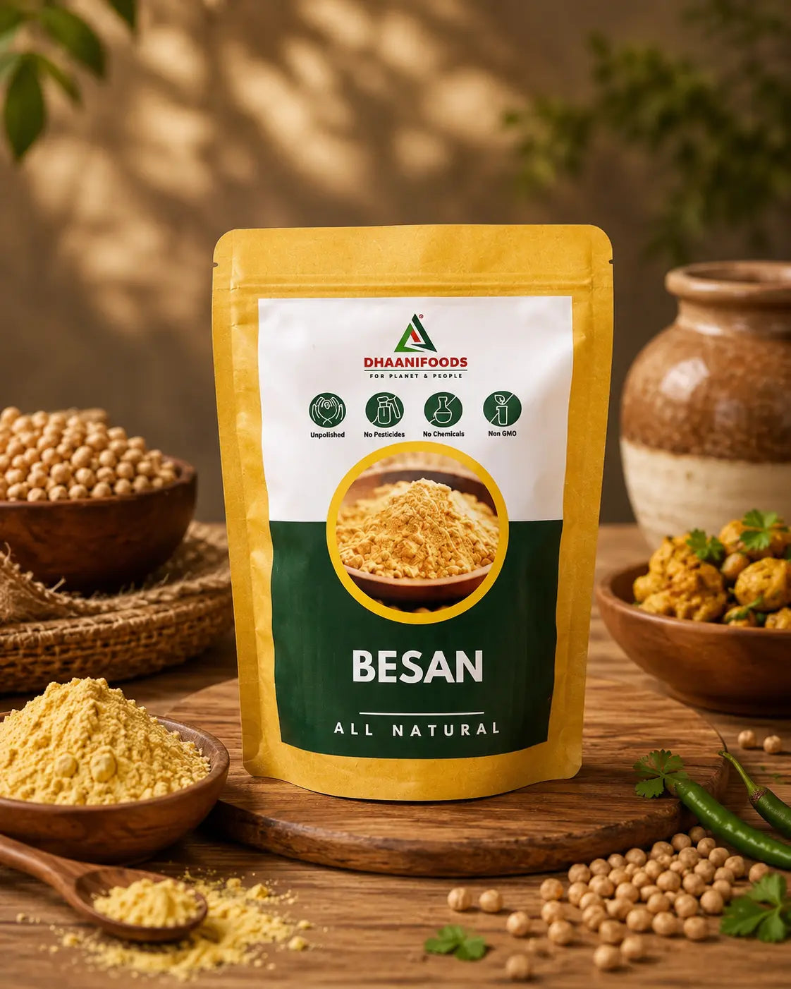 Besan (Gram Flour) | Fresh & Premium Quality