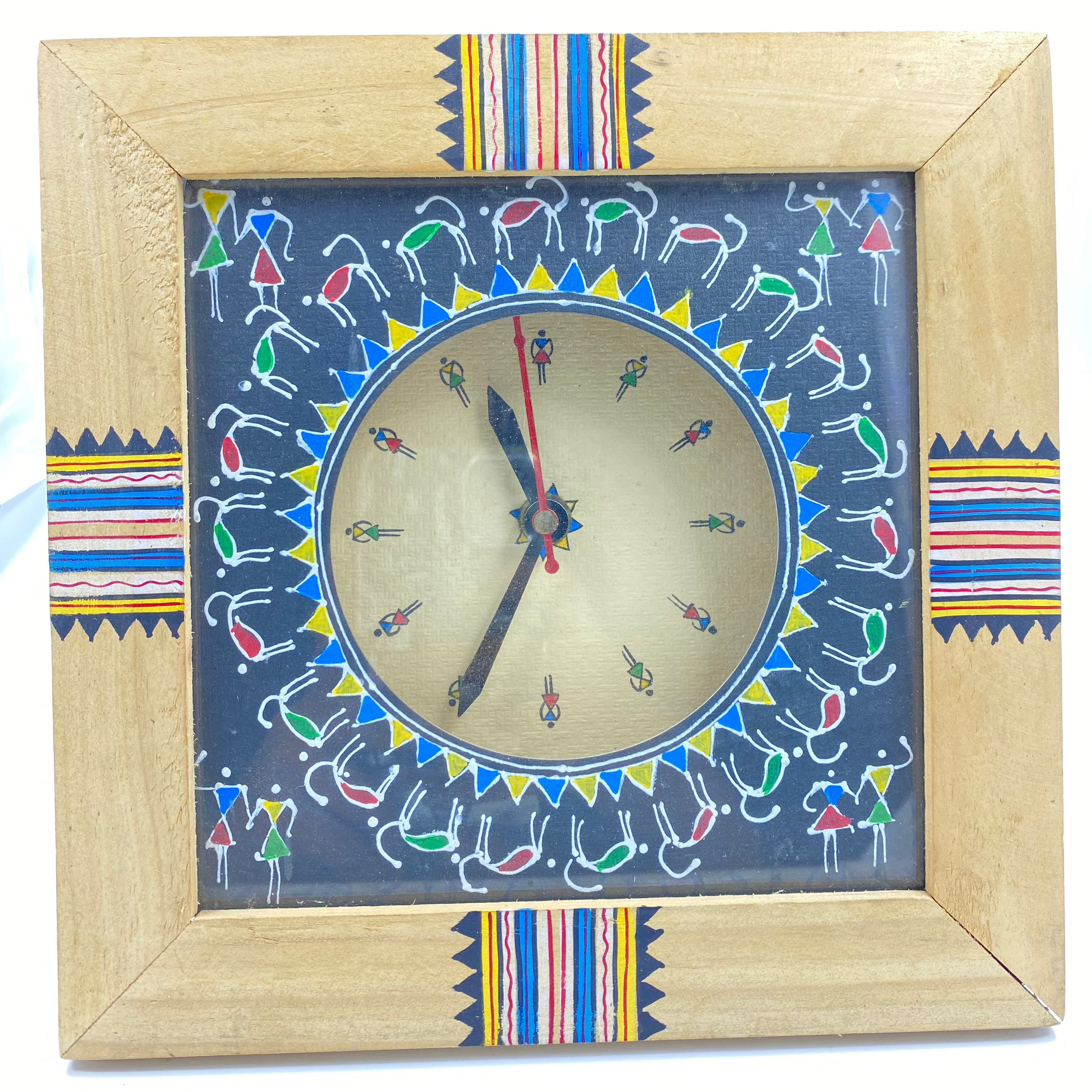Wooden Hanging Wall Clock | Stylish & Eco-Friendly Home Decor Watch
