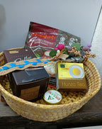 Sabai Basket with Tea, Coffee & Ghee