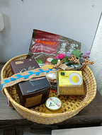 Sabai Basket with Tea, Coffee & Ghee