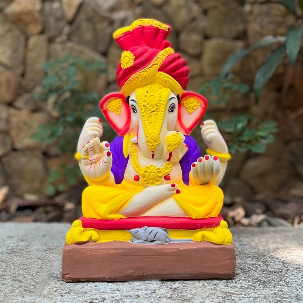 No 16 Dagdu Feta Ganesh Idol 13" (DYSPU)
