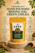 Hand-Pounded Green Chilka Moong Dal – Natural & Unpolished Protein-Rich Lentils