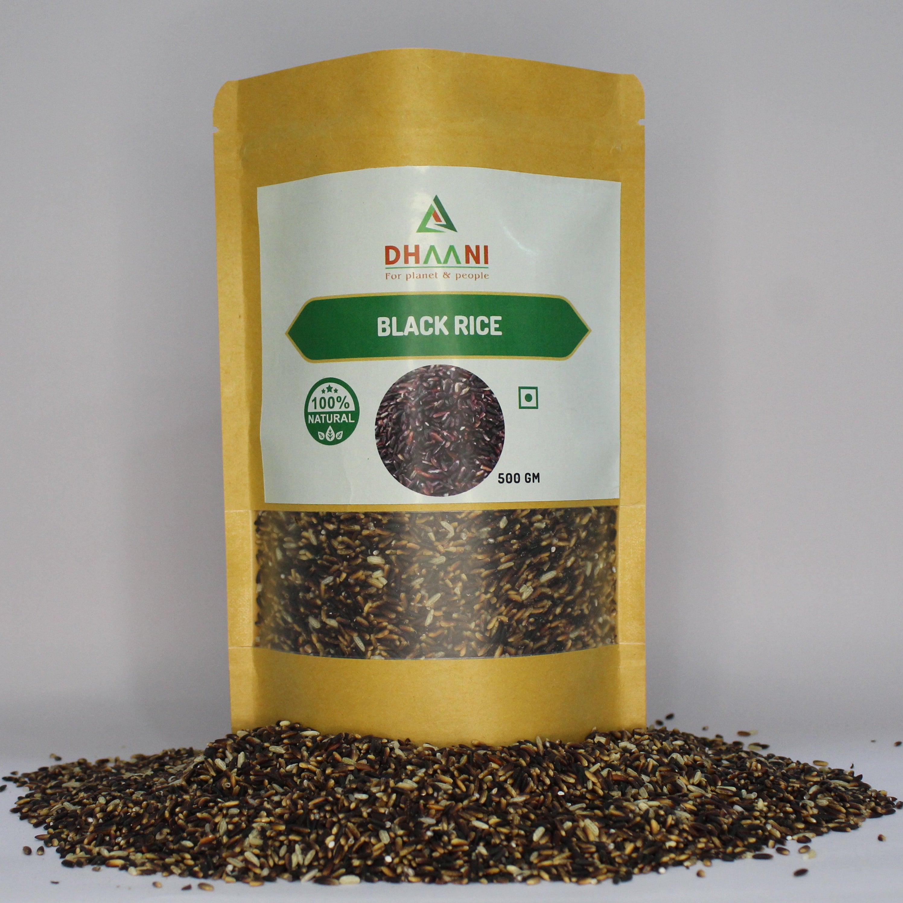 Black Rice (Forbidden Rice) | High Antioxidant Healthy Grain | Dhaani Foods