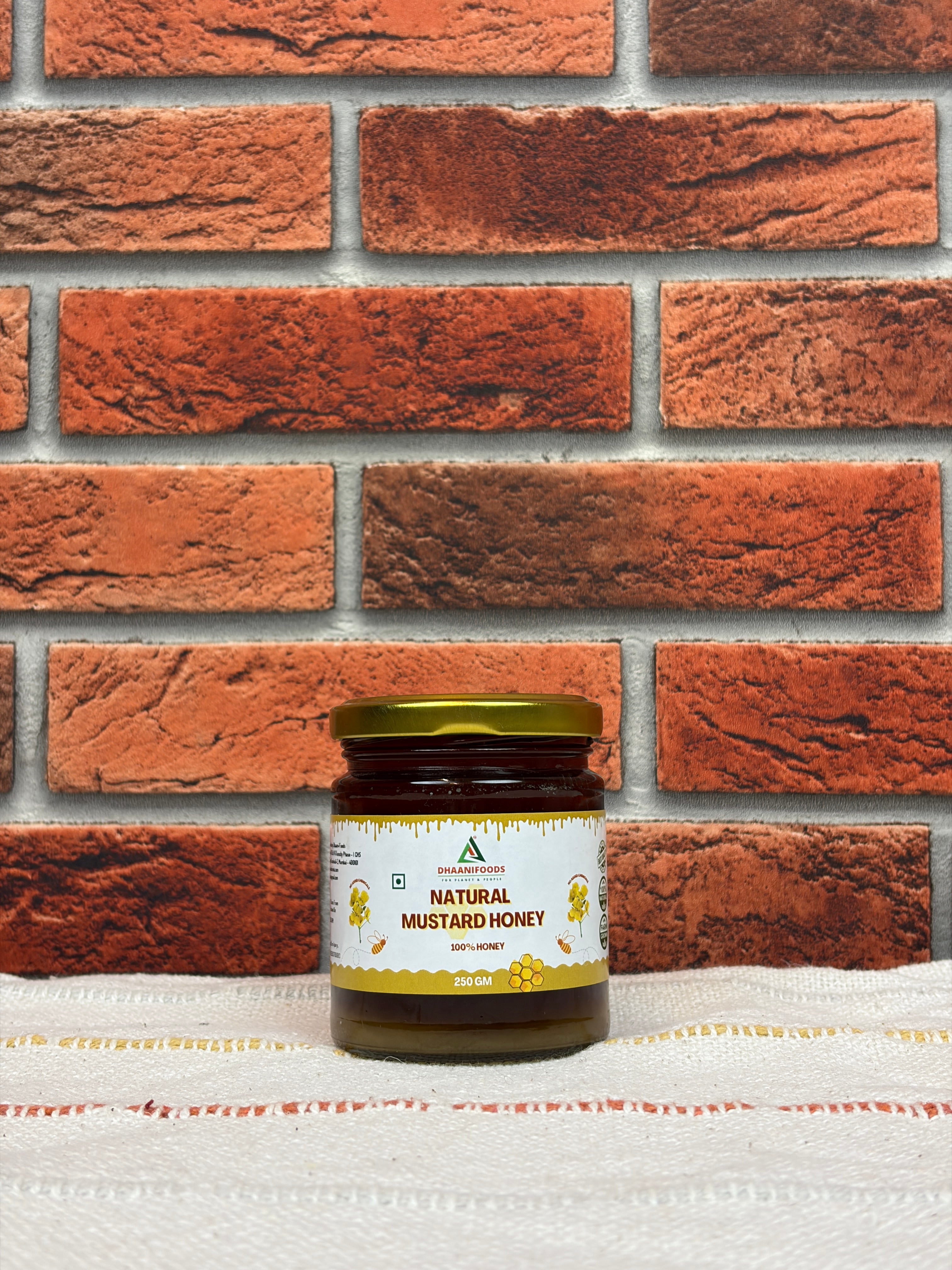 Natural Mustard Honey – Pure Raw Mustard Honey | Natural & Healthy Sweetener