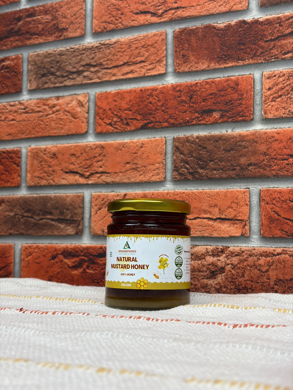 Natural Mustard Honey – Pure Raw Mustard Honey | Natural & Healthy Sweetener