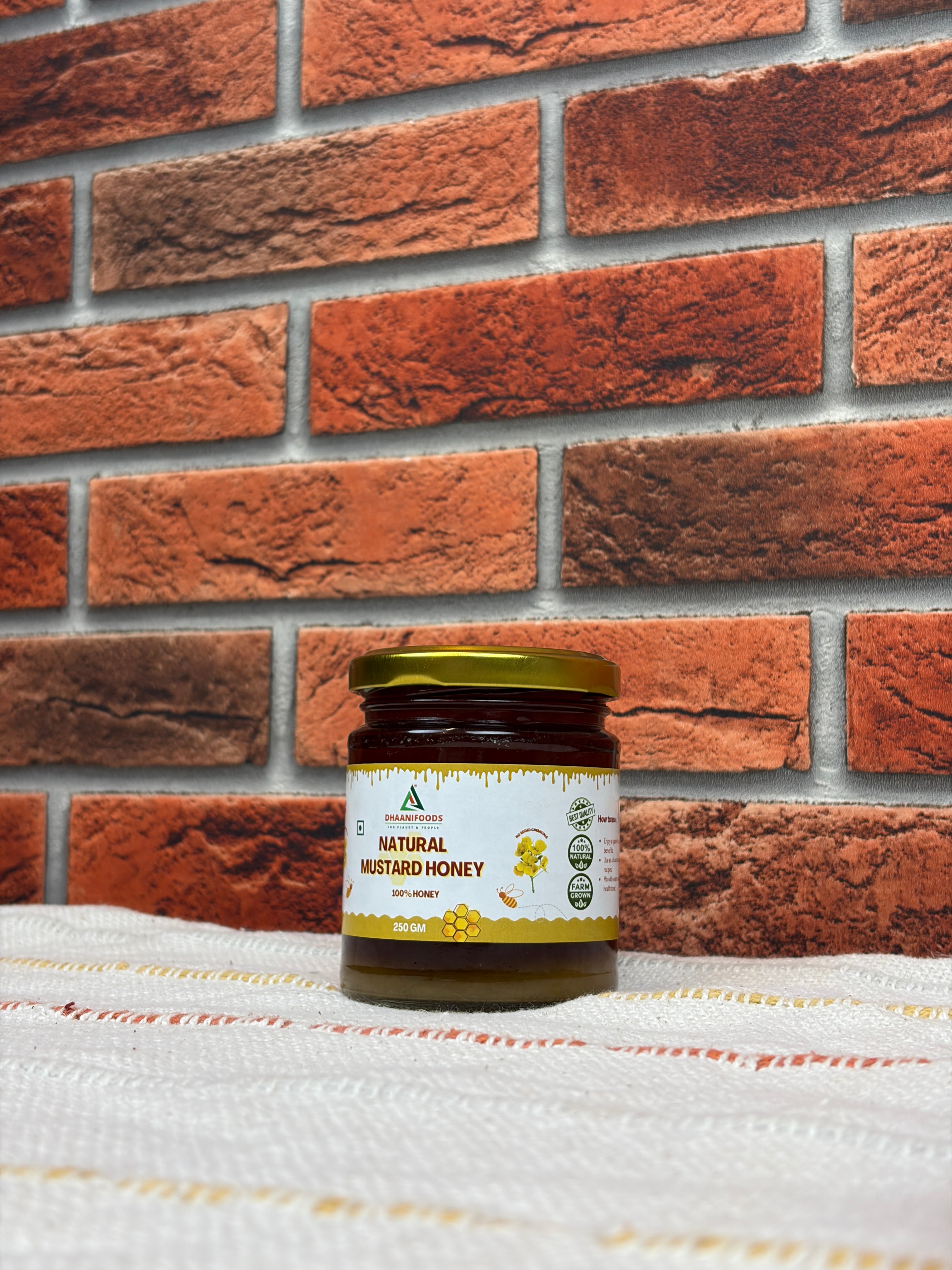 Natural Mustard Honey – Pure Raw Mustard Honey | Natural & Healthy Sweetener