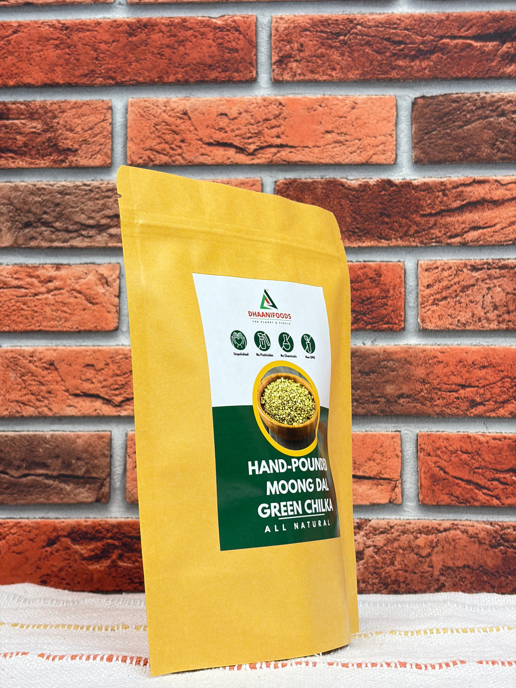 Hand-Pounded Green Chilka Moong Dal – Natural & Unpolished Protein-Rich Lentils