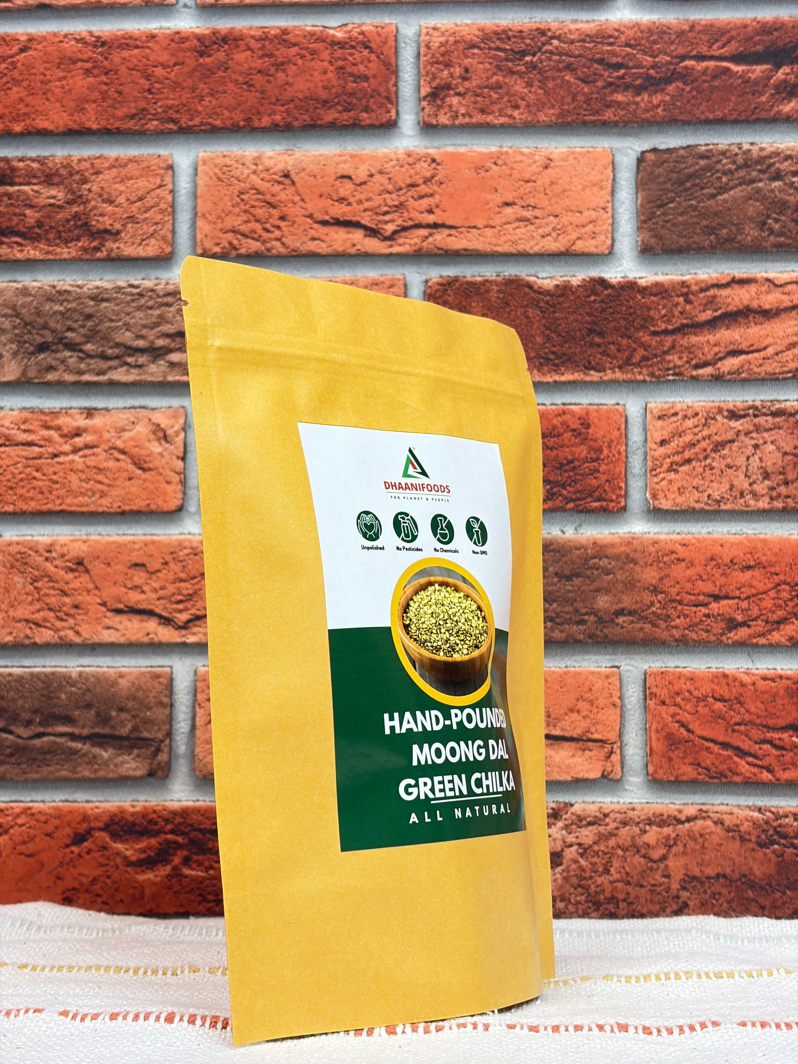 Hand-Pounded Green Chilka Moong Dal – Natural & Unpolished Protein-Rich Lentils