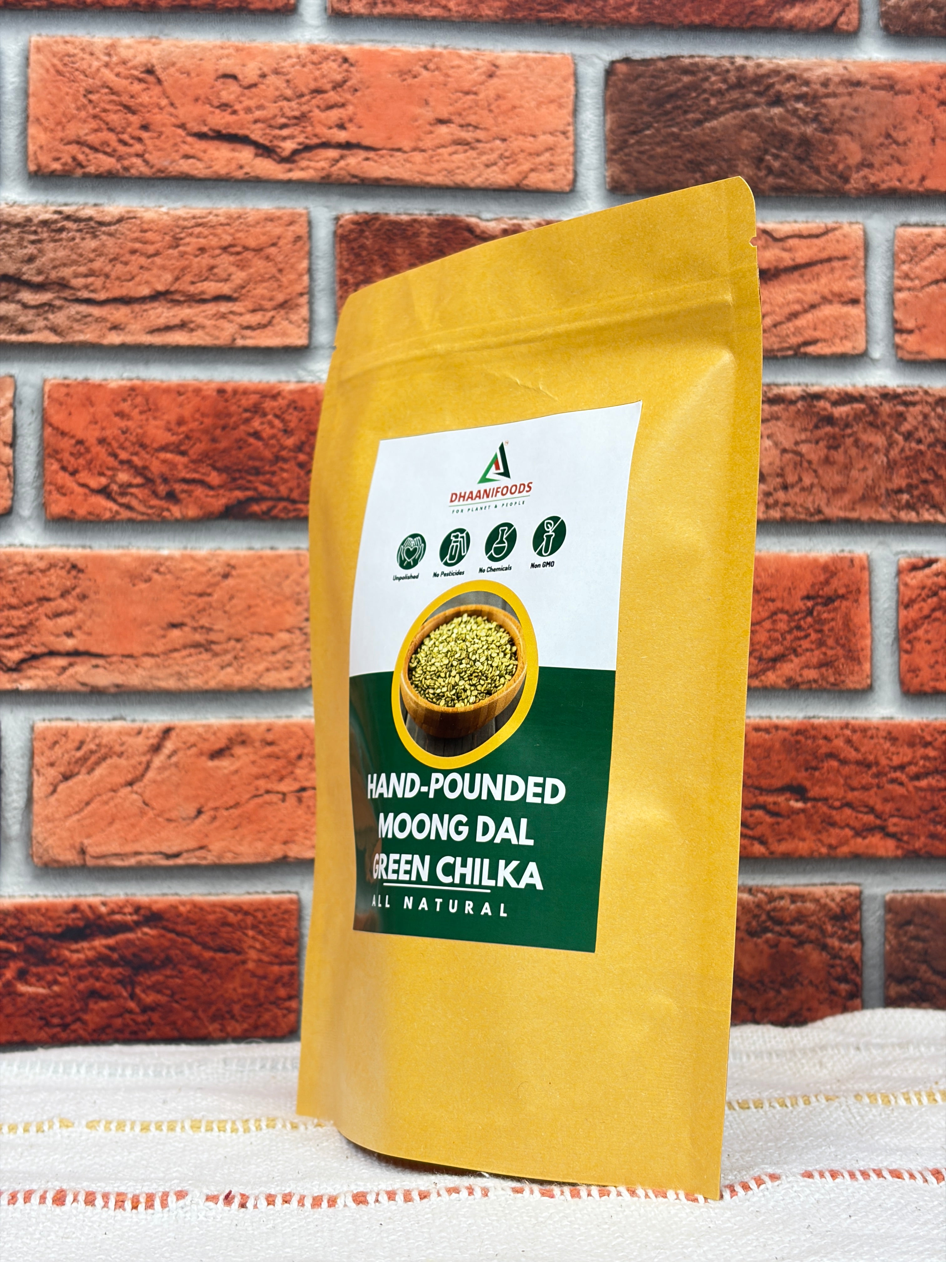 Hand-Pounded Green Chilka Moong Dal – Natural & Unpolished Protein-Rich Lentils