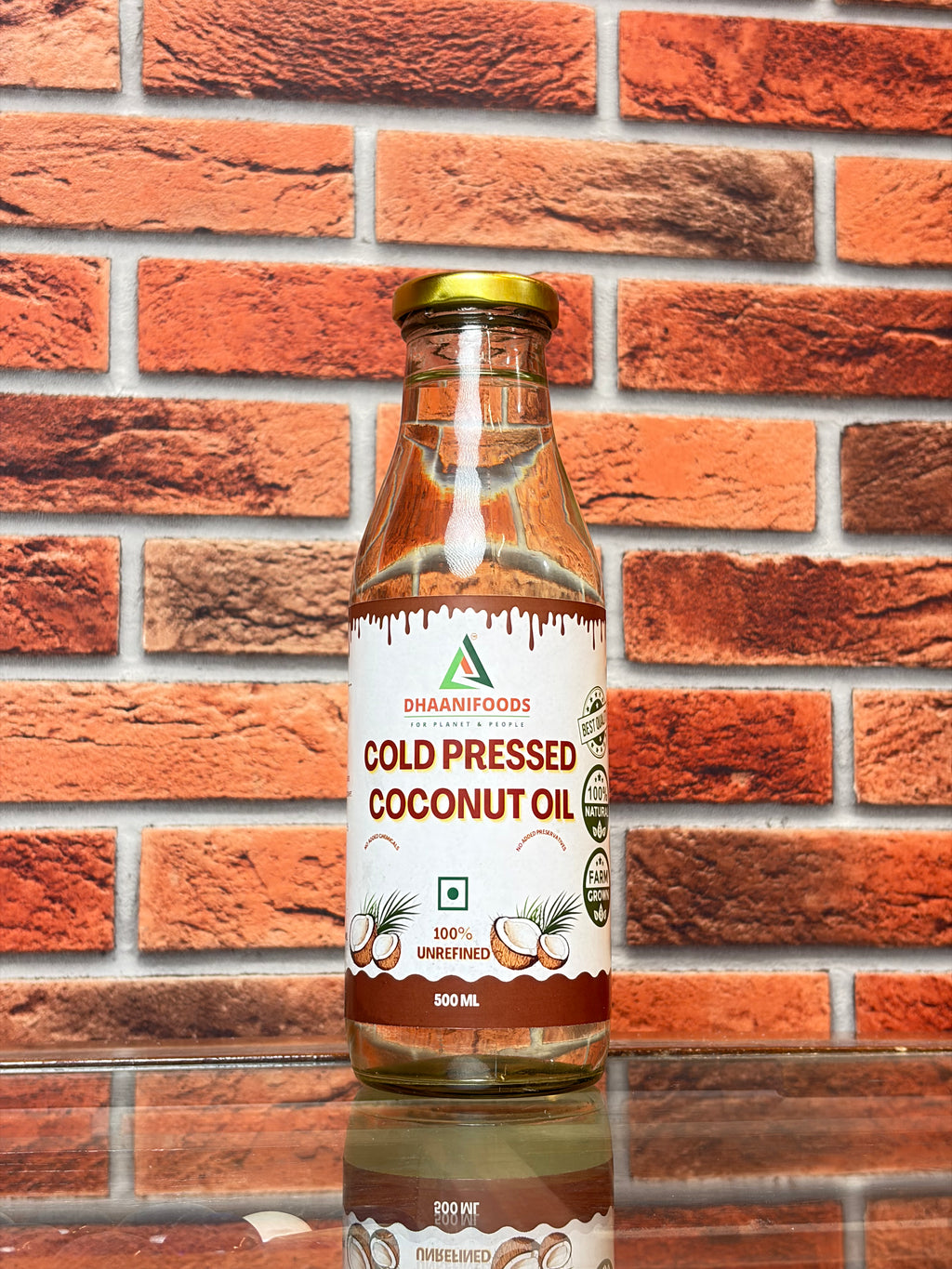Natural Cold-Pressed Coconut Oil – Pure & Unrefined Cooking Oil