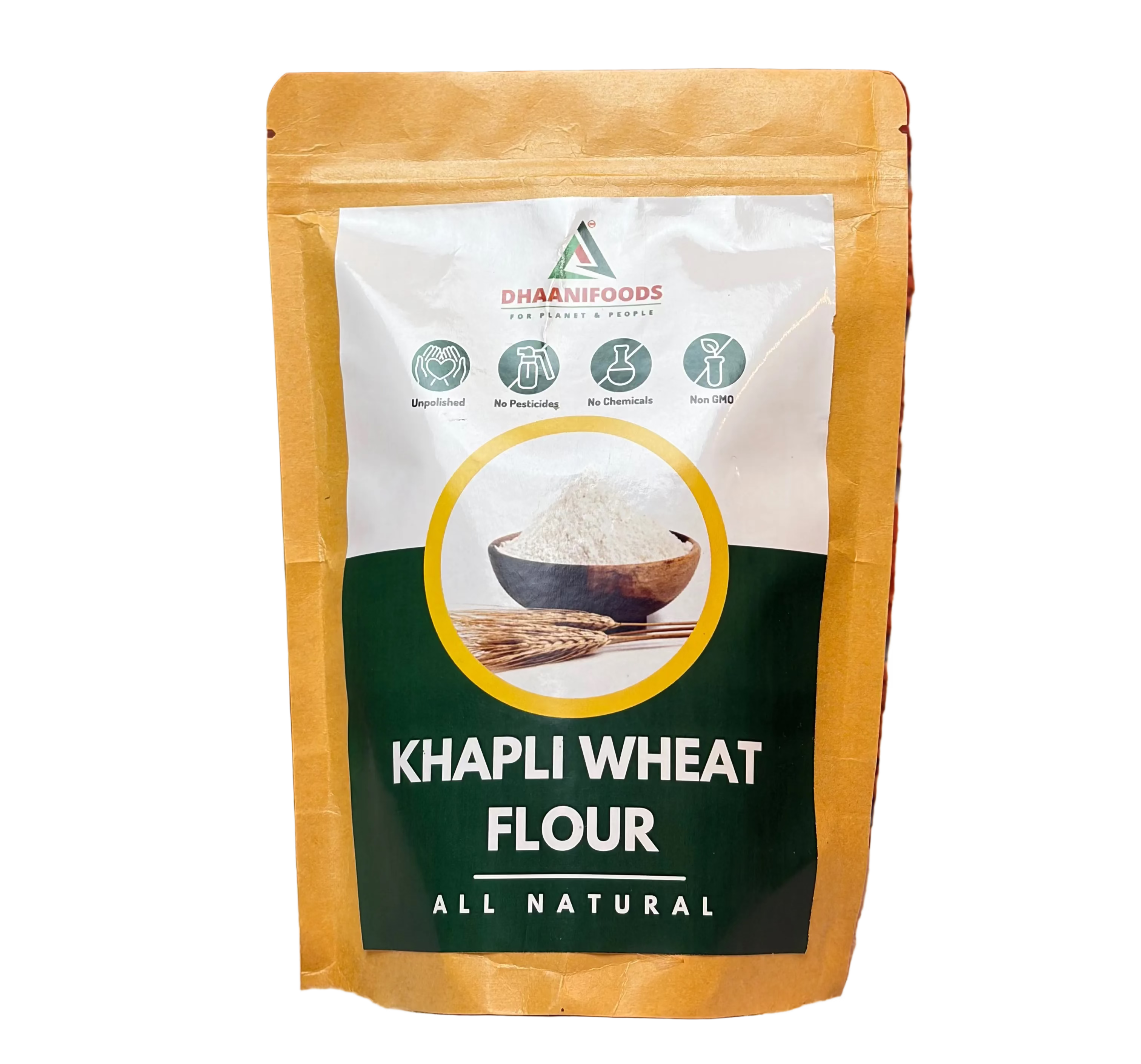 Sprouted Khapli Wheat Flour – Natural Stone Ground Atta