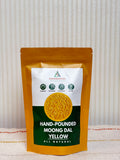 Hand-Pounded Yellow Moong Dal – Natural Unpolished Protein-Rich Lentils