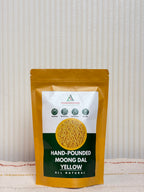 Hand-Pounded Yellow Moong Dal – Natural Unpolished Protein-Rich Lentils