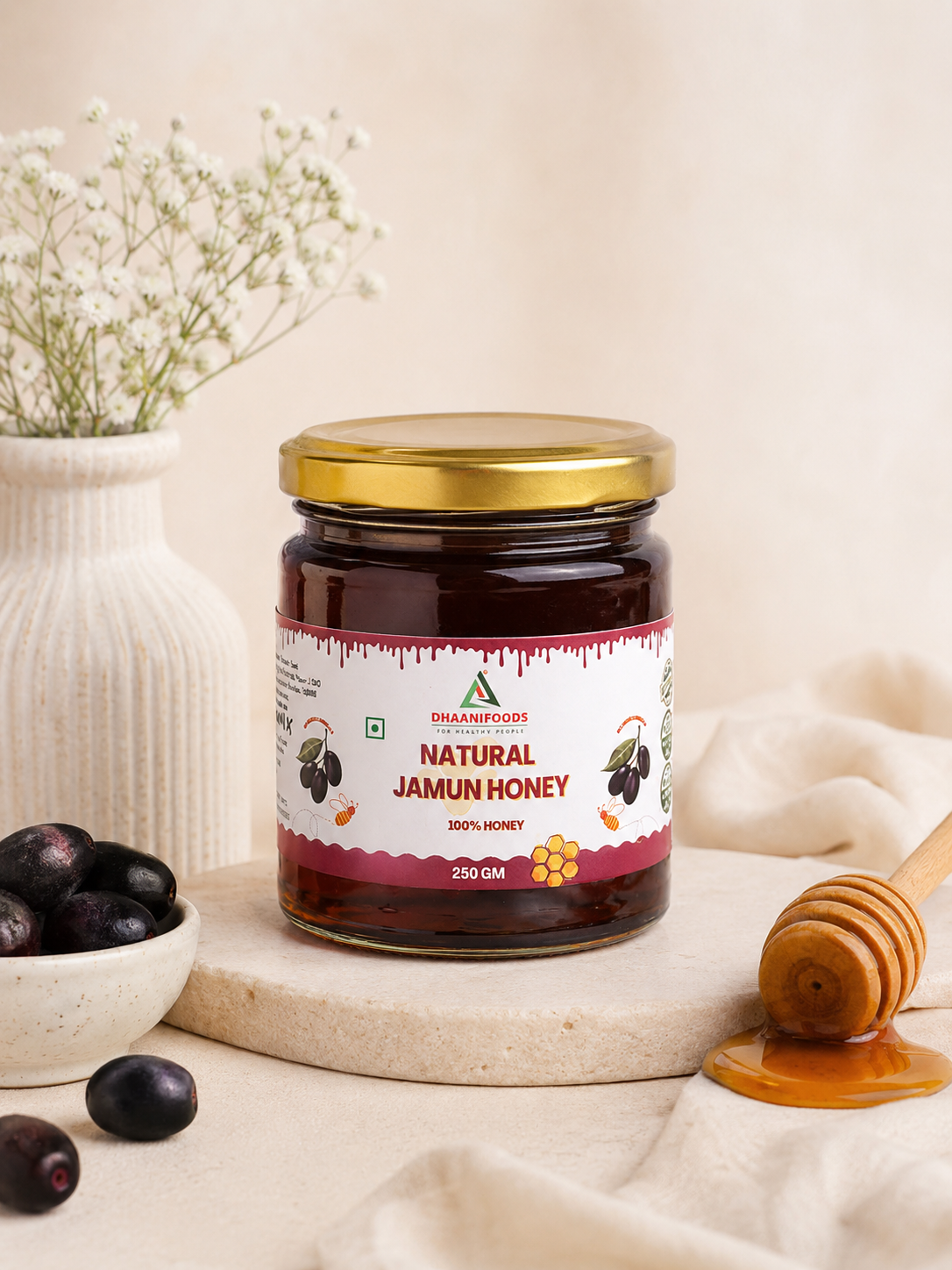 Natural Jamun Honey – Raw Jamun Honey | Natural Immunity Booster