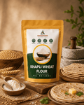 Khapli Wheat Flour | Low Gluten Emmer Atta Healthy Wheat | Dhaani Foods