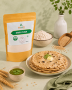 Khapli Wheat Flour | Low Gluten Emmer Atta Healthy Wheat | Dhaani Foods
