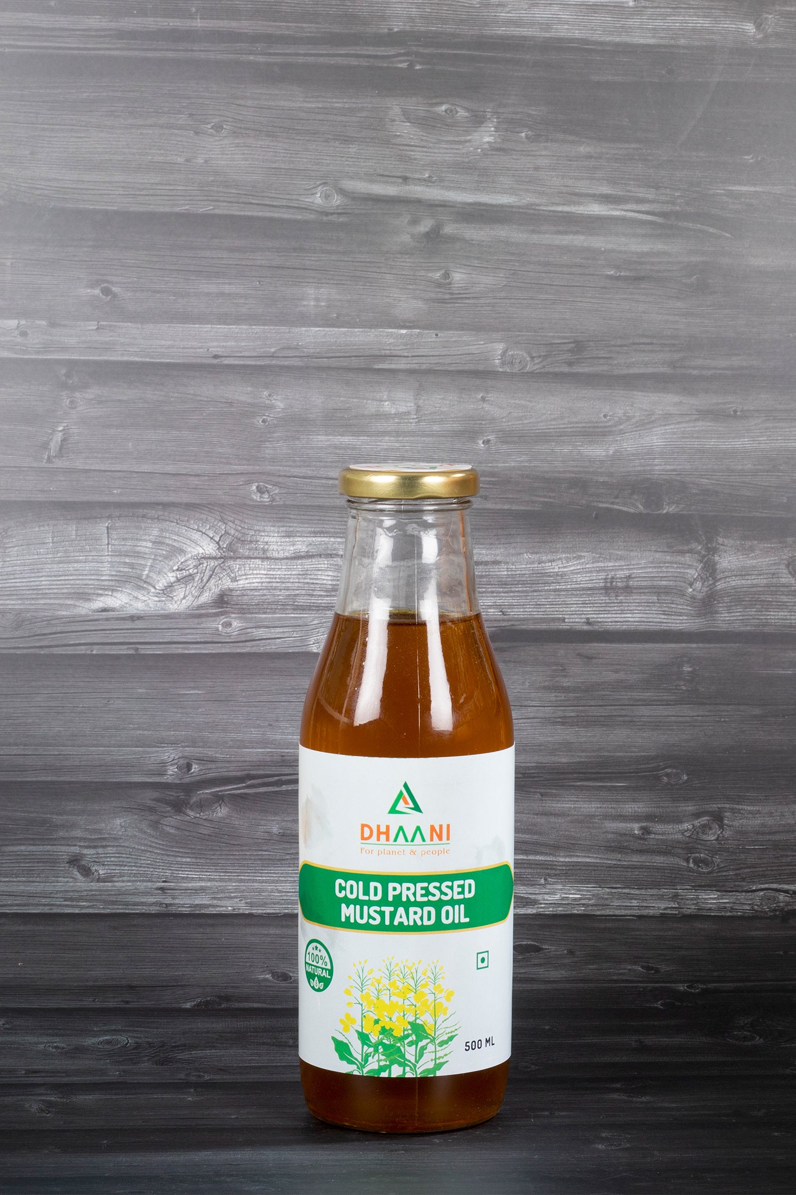 Pure Kachi Ghani Mustard Oil – Natural Cold-Pressed Cooking Oil