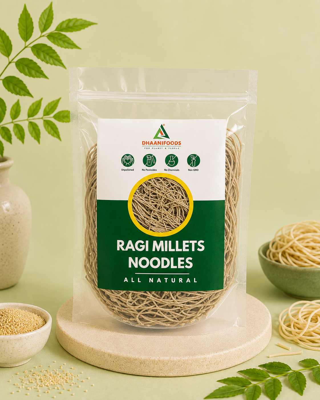 Natural Ragi Millet Noodles