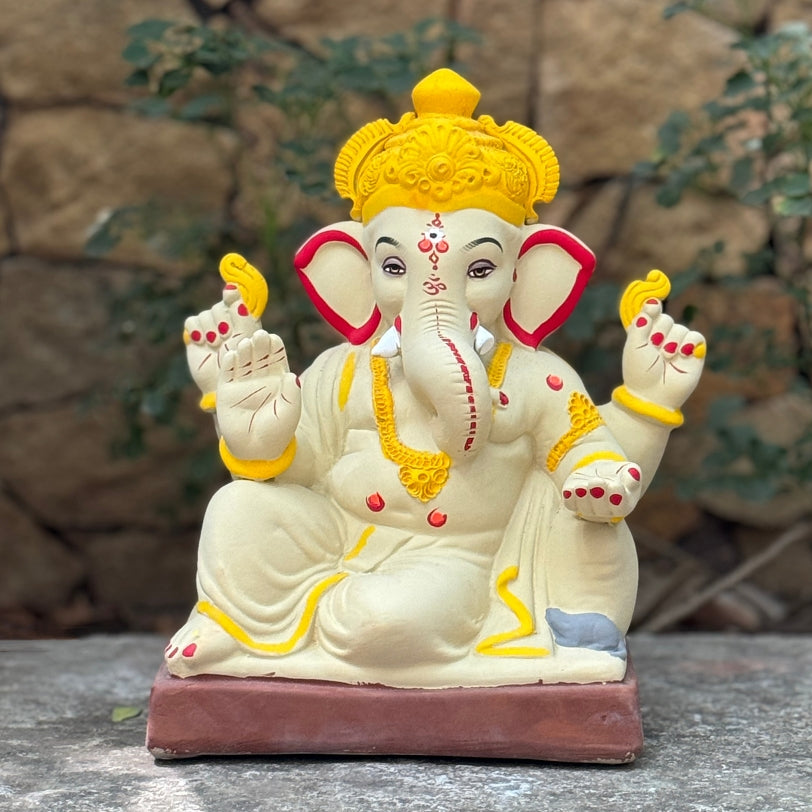No 16 Peshwai Ganesh Idol 13"