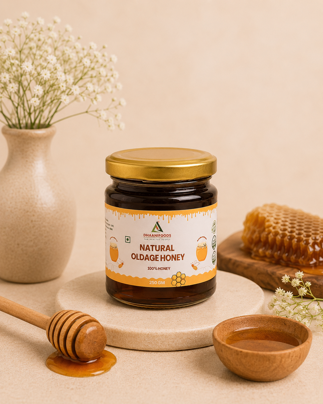 Natural Old Age Honey – Pure & Raw Honey for Daily Wellness