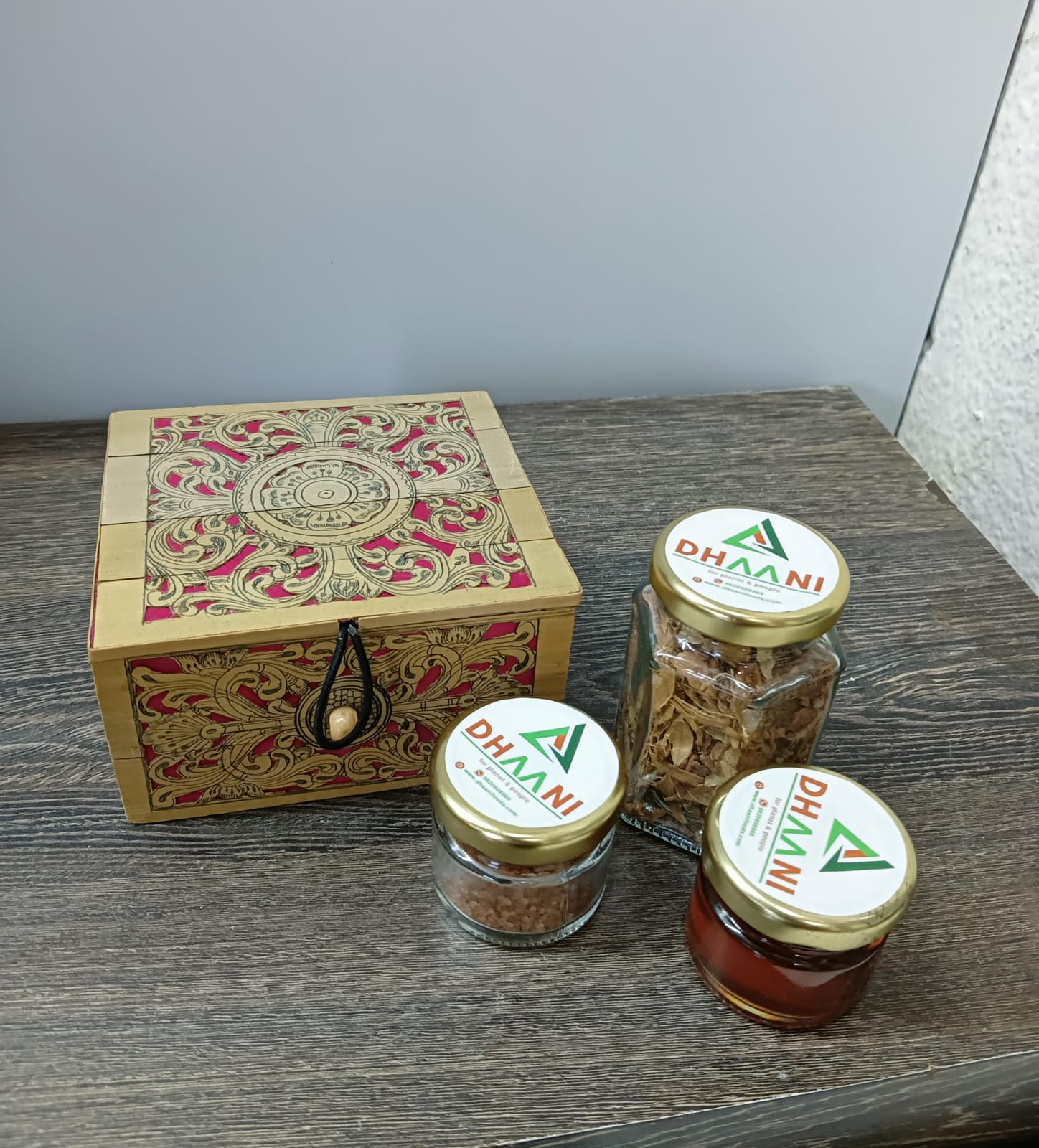 Pattachitra Box with Honey & Tea Masala