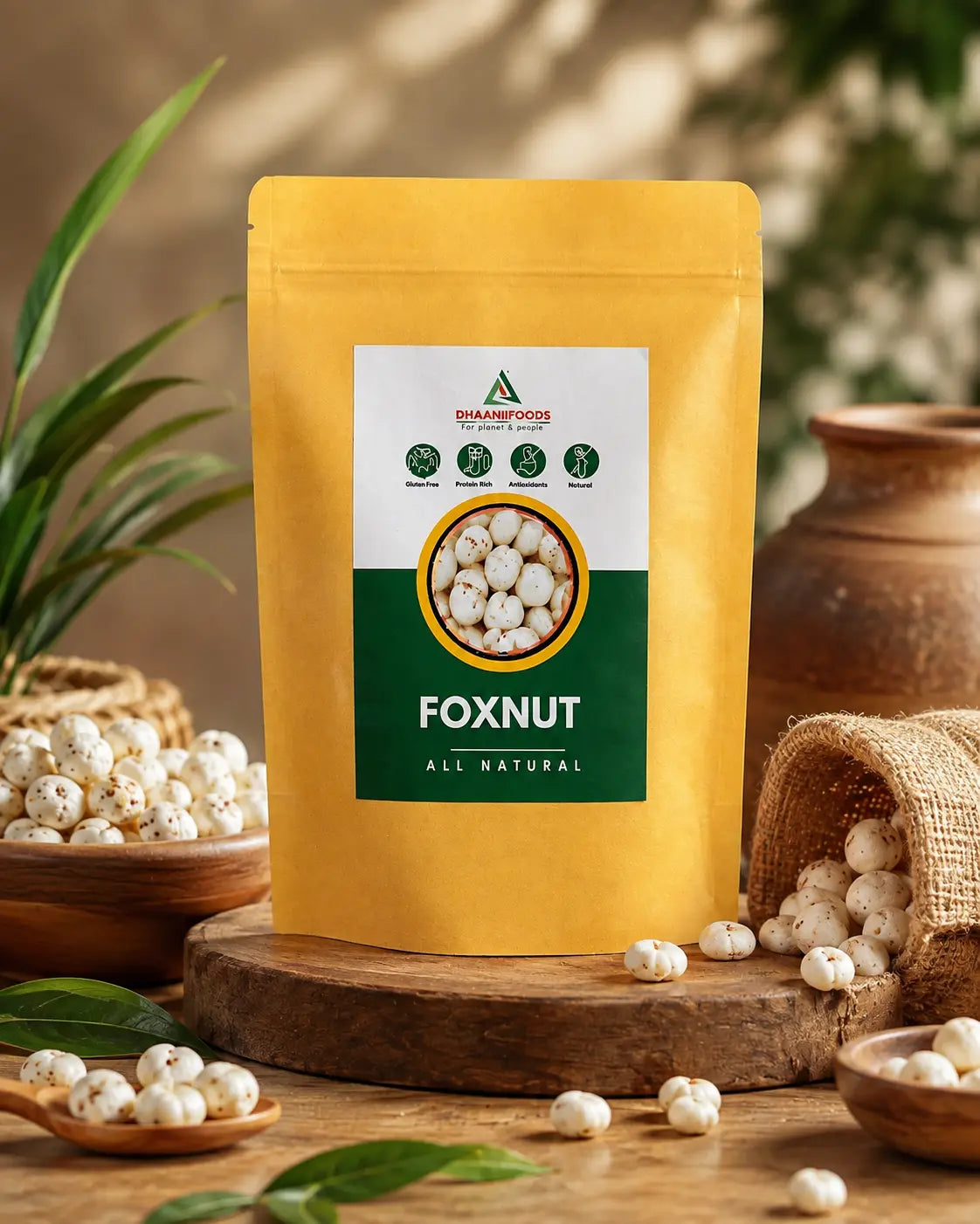 Premium Foxnuts (Makhana) – Crunchy, Healthy & Snack