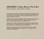 Seed Rakhi Pack (with chawal & kumkum) - Swim, Hover, Fly (Lily) (SB2485002) - Seeds : Soybean, Amaranthus, Purslane