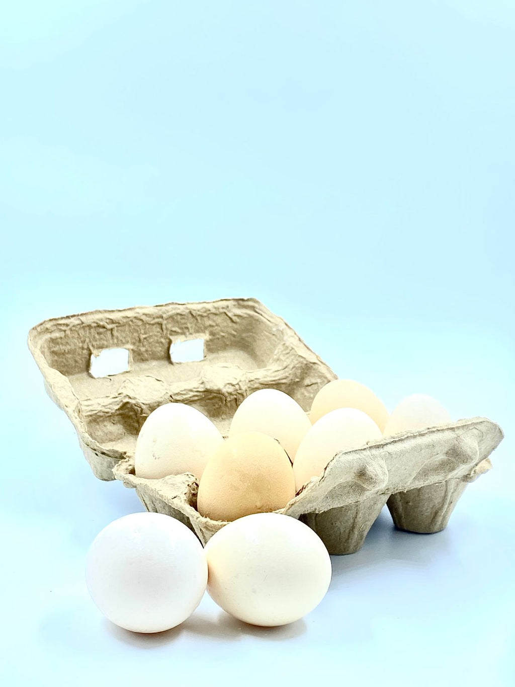Desi Farm Fresh Eggs (12 Pieces) | Natural Country Eggs | High Protein