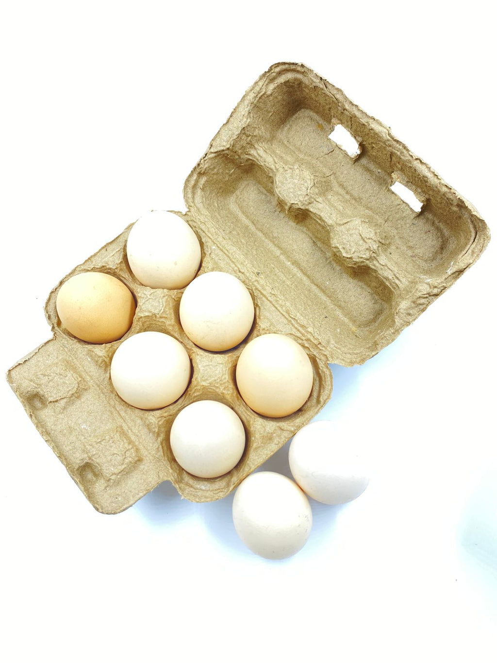 Desi Farm Fresh Eggs (12 Pieces) | Natural Country Eggs | High Protein