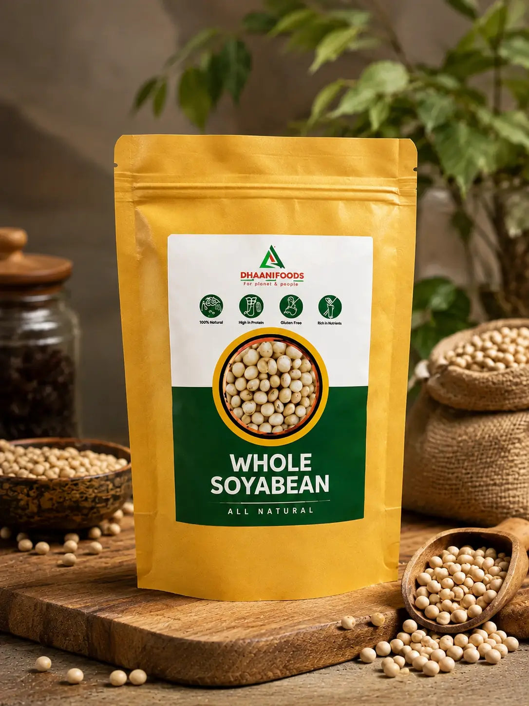 Whole Soya Beans | High Protein | Premium Quality