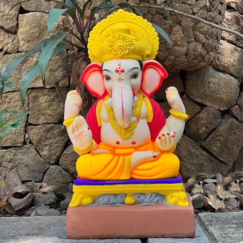 No 12 Undir Chaurang Ganesh Idol 16" DYSR