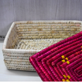 Sabai Grass Rectangle Box 12x10x5 Inch | Handmade Storage Box