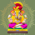 No 6 Dagdu Feta Ganesh Idol 20" (DPSY)