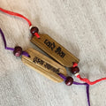 bamboo rakhi piece of 2
