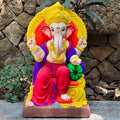 No 8 Furniture Ganesh Idol 18" (DRSPU)