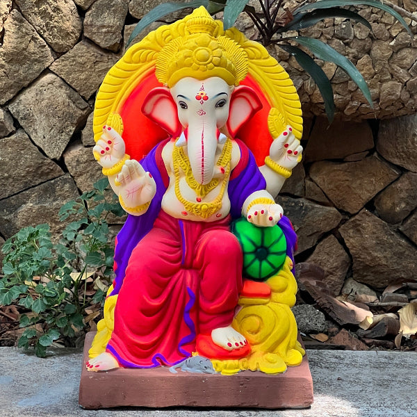 No 8 Furniture Ganesh Idol 18" (DRSPU)