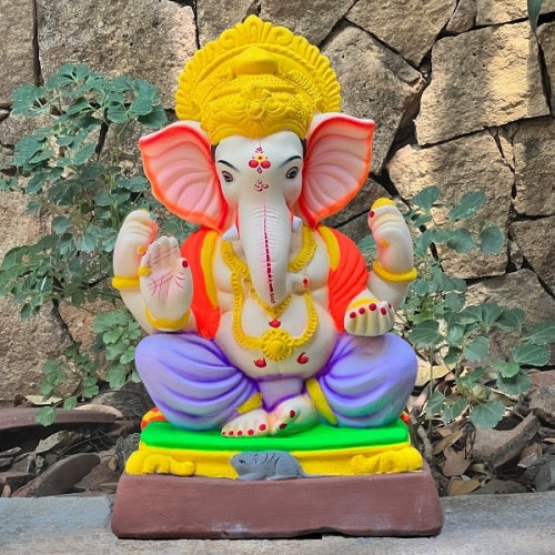 No 12 Gajmukh Ganesh Idol 16" (DLPUSO)
