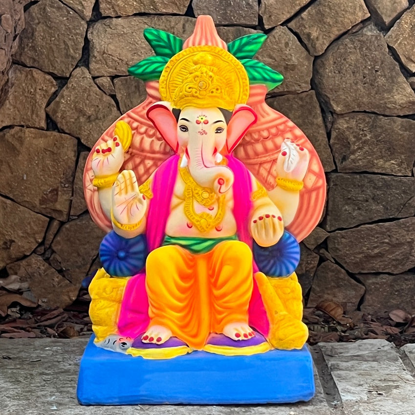 No 8 Kalash Lalbaugh Ganesh Idol 19''