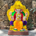 No 4 Lalbaug Raja Ganesh Idol 25" (DYSR)