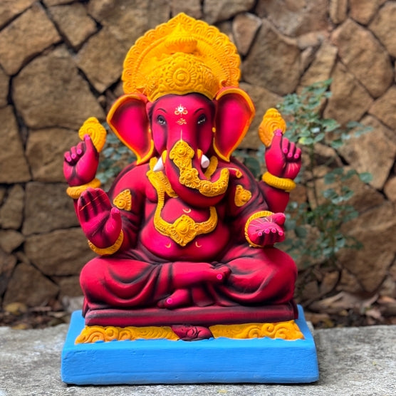 18" Siddhivinayak red no 8 CM