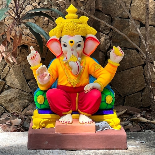 No 6 Mauli Ganesh Idol 18" (DRSB)