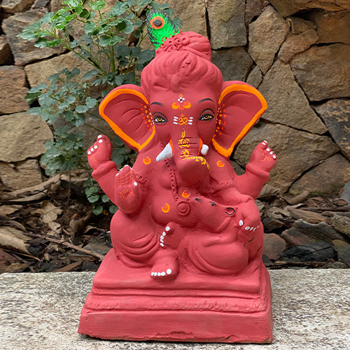 No 16 Mud Baal Ganesh 12"
